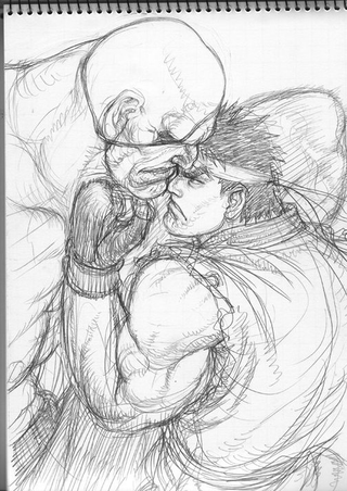 Illustration for article titled Pencils Out For This Street Fighter IV Concept Art